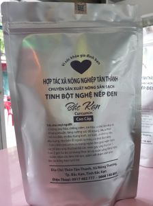 Curcumin nghệ nếp đen túi bạc 500gr